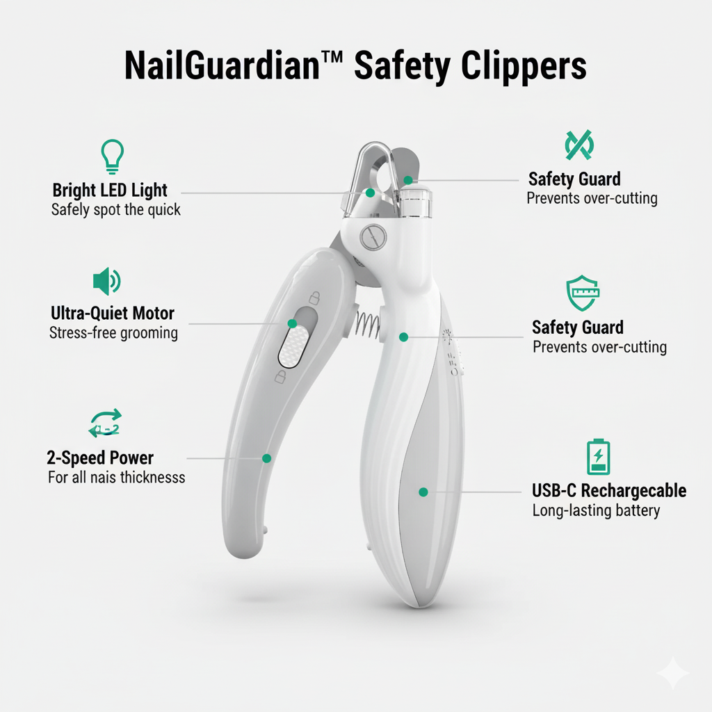 NailGuardian™  Safety Clippers