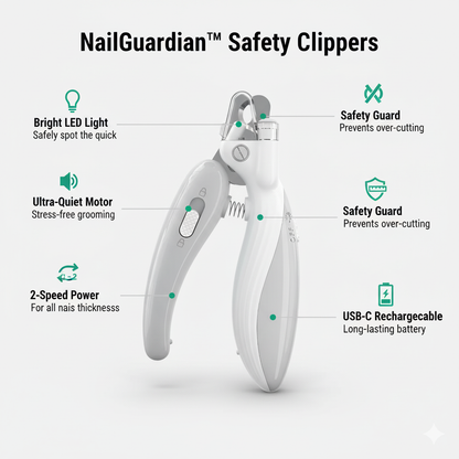 NailGuardian™  Safety Clippers